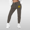 Pantalon de jogging style chic brodé femme ‘Positive’