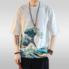 T-shirt Japonais ‘Vague Hokusai’