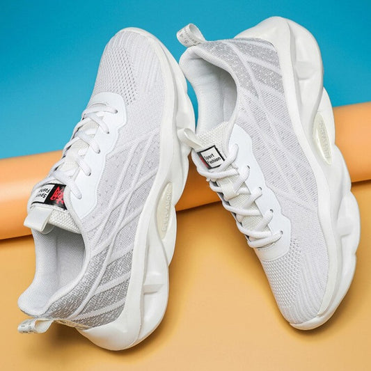 Sneakers blanches tendance
