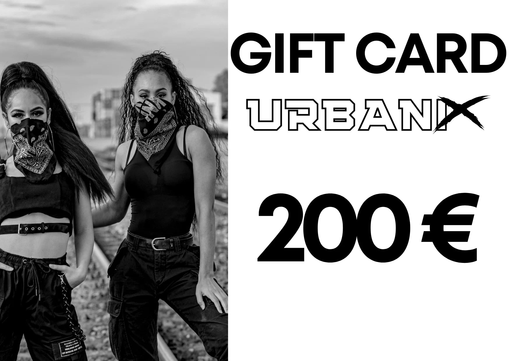 Carte cadeau Urbanix 200