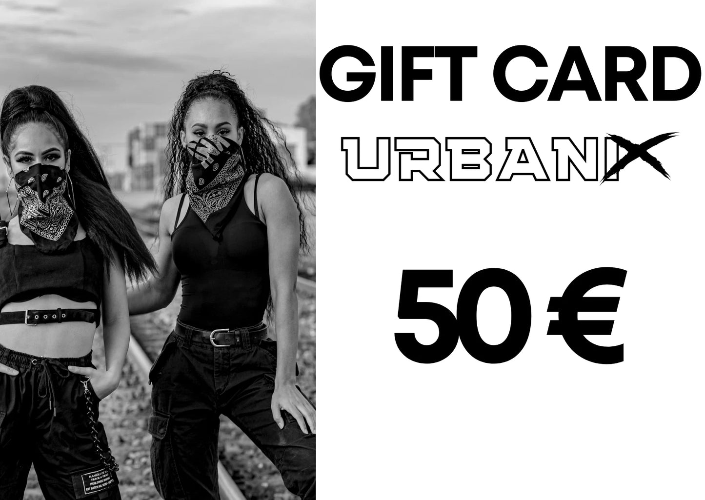 Carte cadeau Urbanix 50