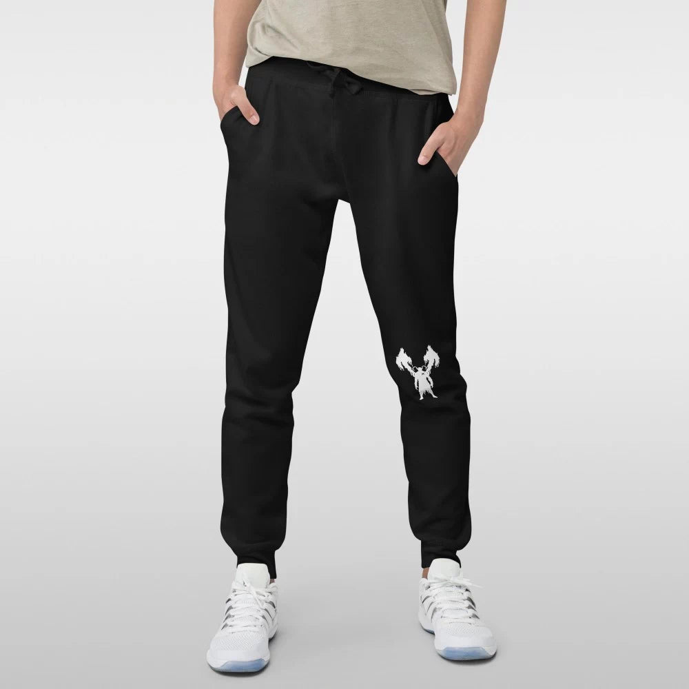 Pantalon de jogging ajusté en polyester ‘Hollow’