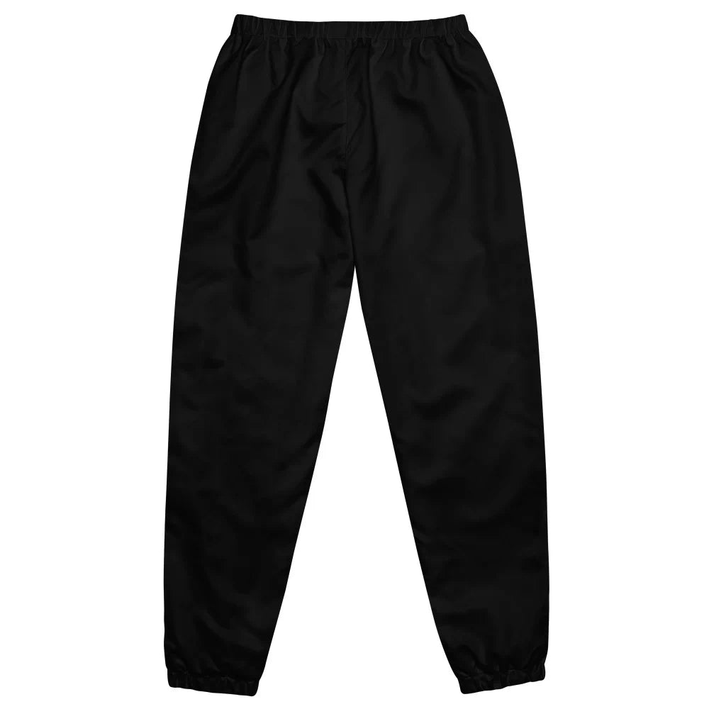 Pantalon noir à coupe droite doublé en maille ‘Signed’