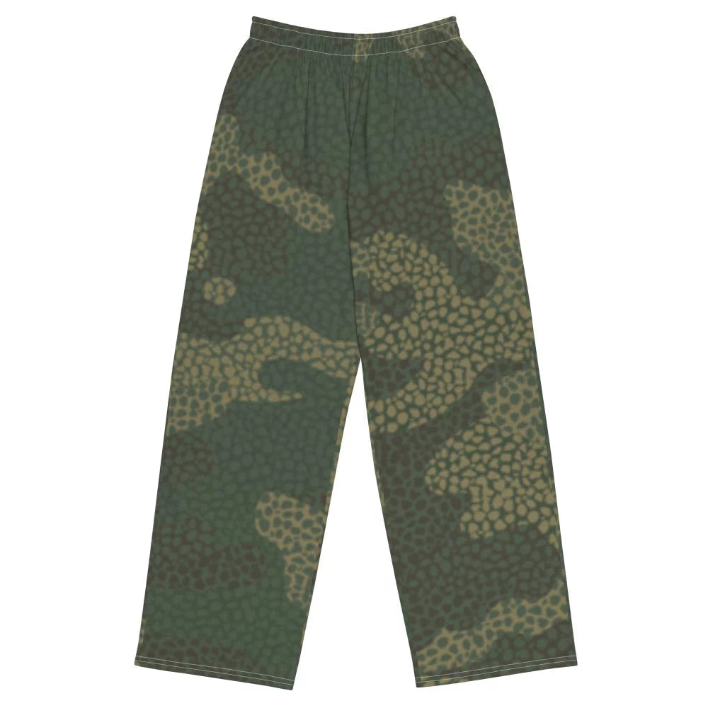 Pantalon vert camouflage en maille ‘Camo’