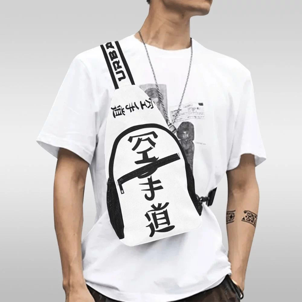 Sacoche tactique streetwear ‘Kanji’