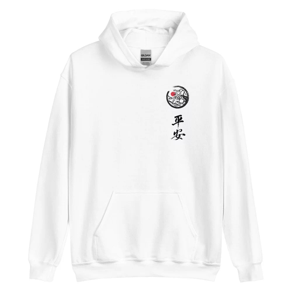 Sweat à capuche écriture japonaise ‘Kanji’