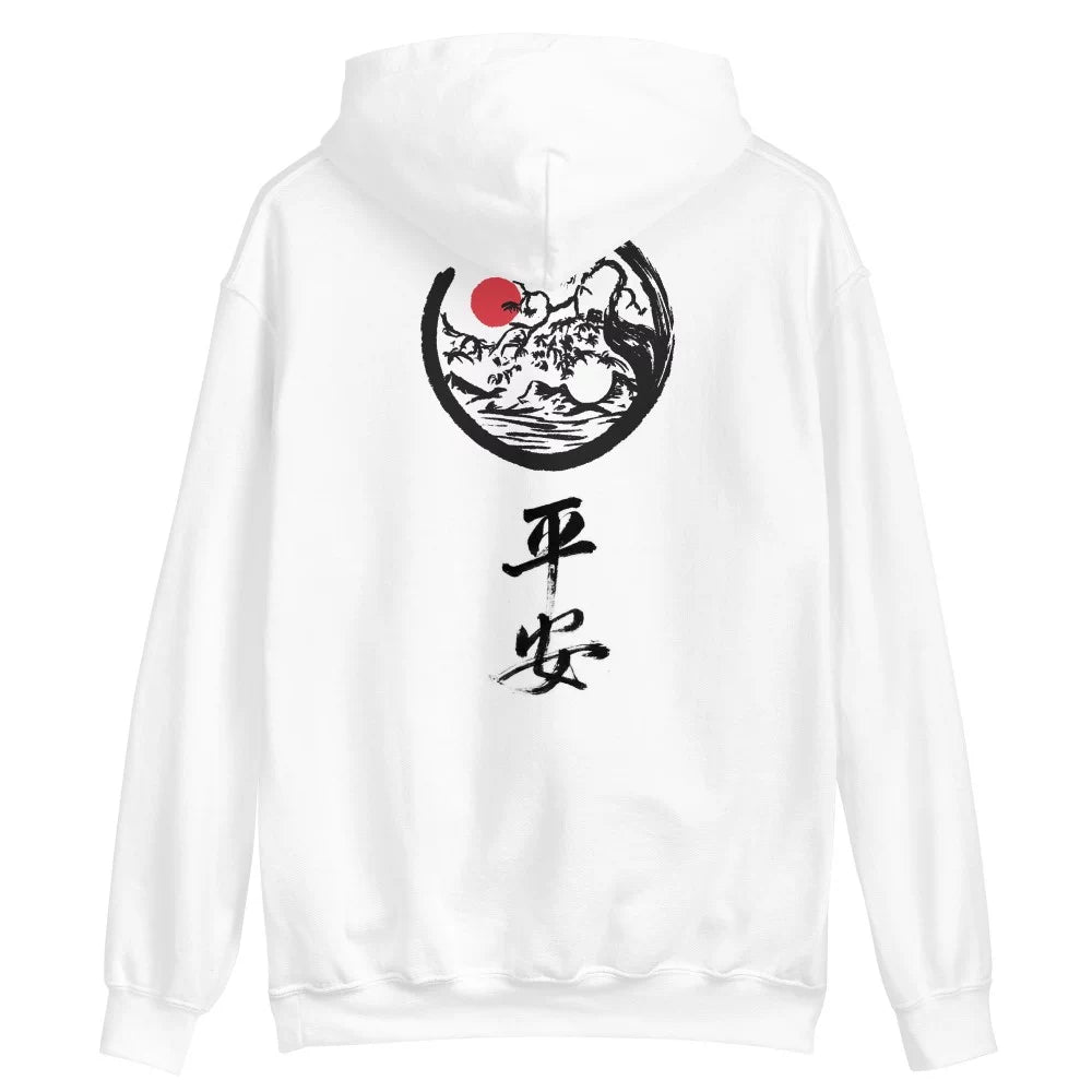 Sweat à capuche écriture japonaise ‘Kanji’