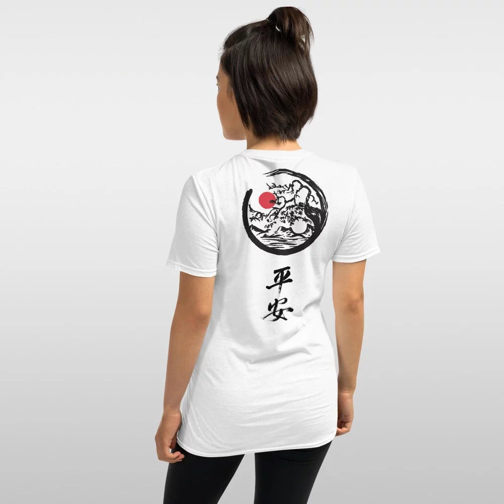 T-shirt avec écriture japonaise ‘Kanji’