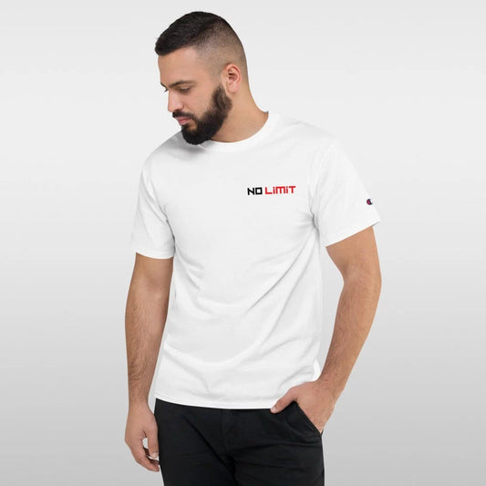 T-shirt Champion pour homme en coton ‘No Limit’