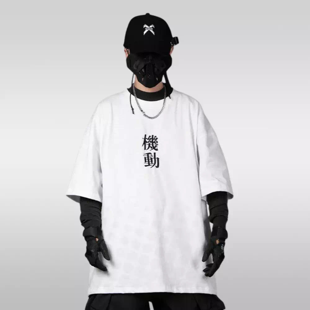 T-shirt coréen techwear