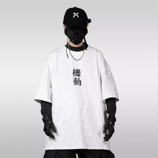 T-shirt coréen techwear