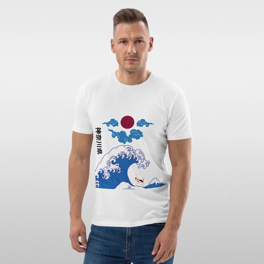 T-shirt coton biologique Japonais ‘Kana’