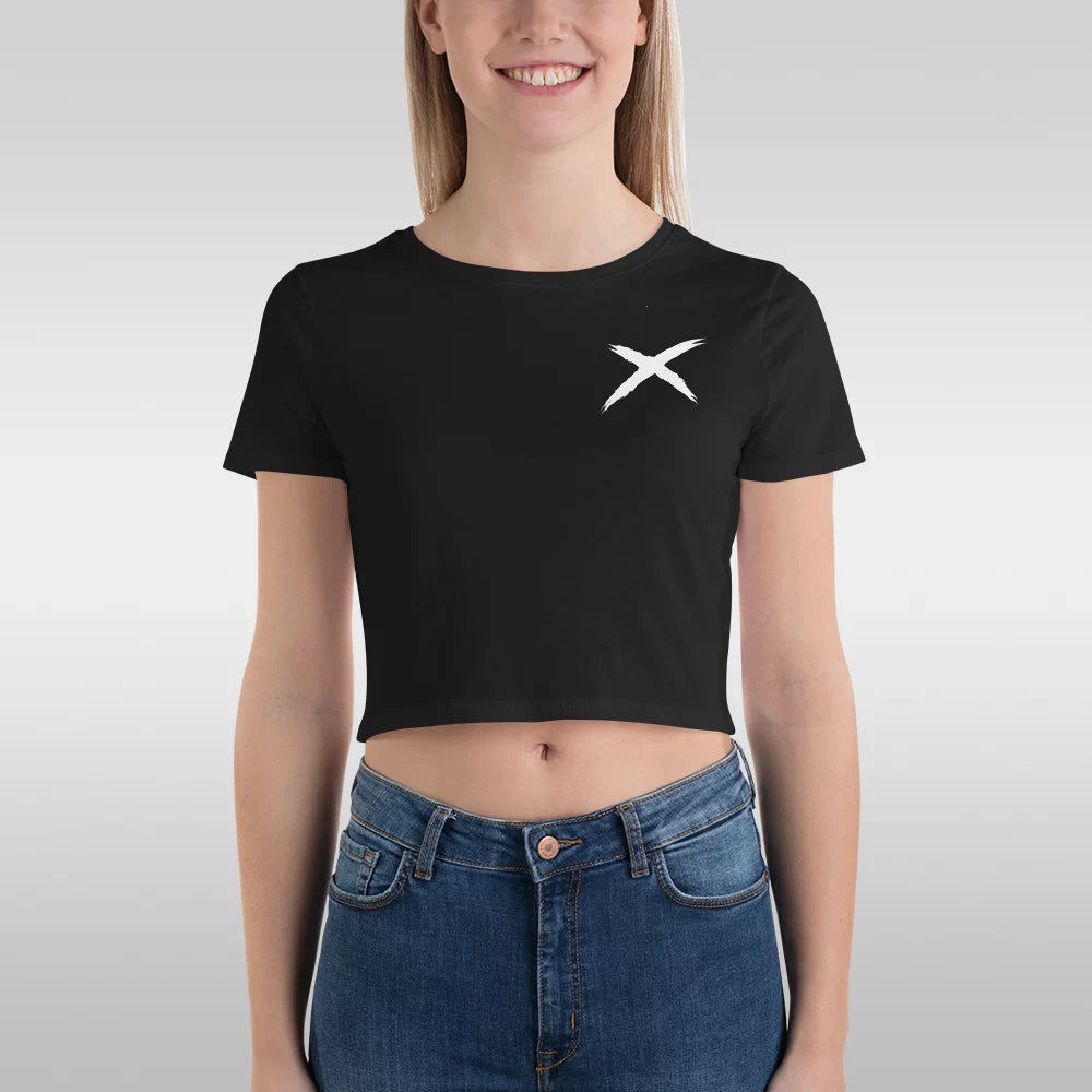 T-shirt crop-top pour femme