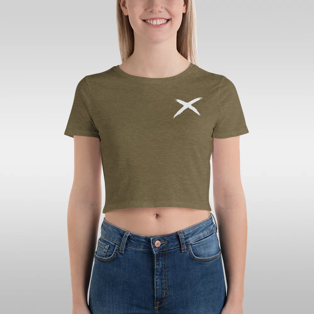 T-shirt crop-top pour femme