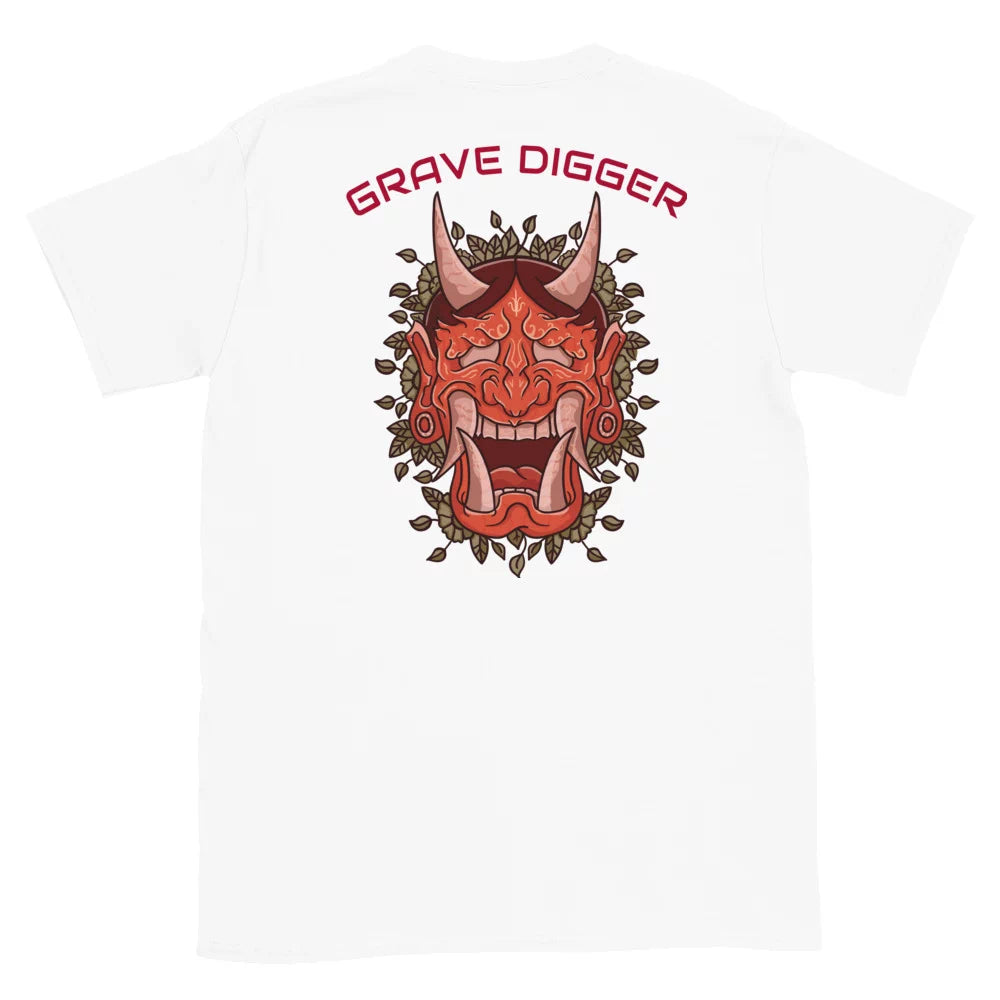 T-shirt démon Japonais ‘Grave Digger’