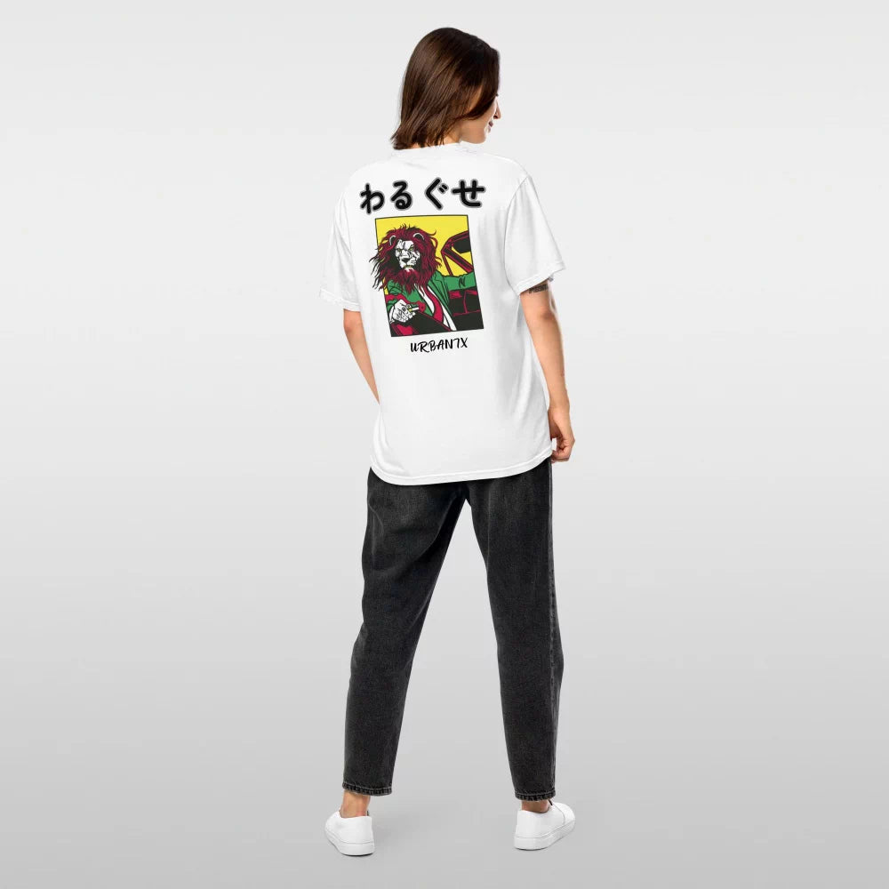 T-shirt dessin anime Japonais ‘Bad Lion’