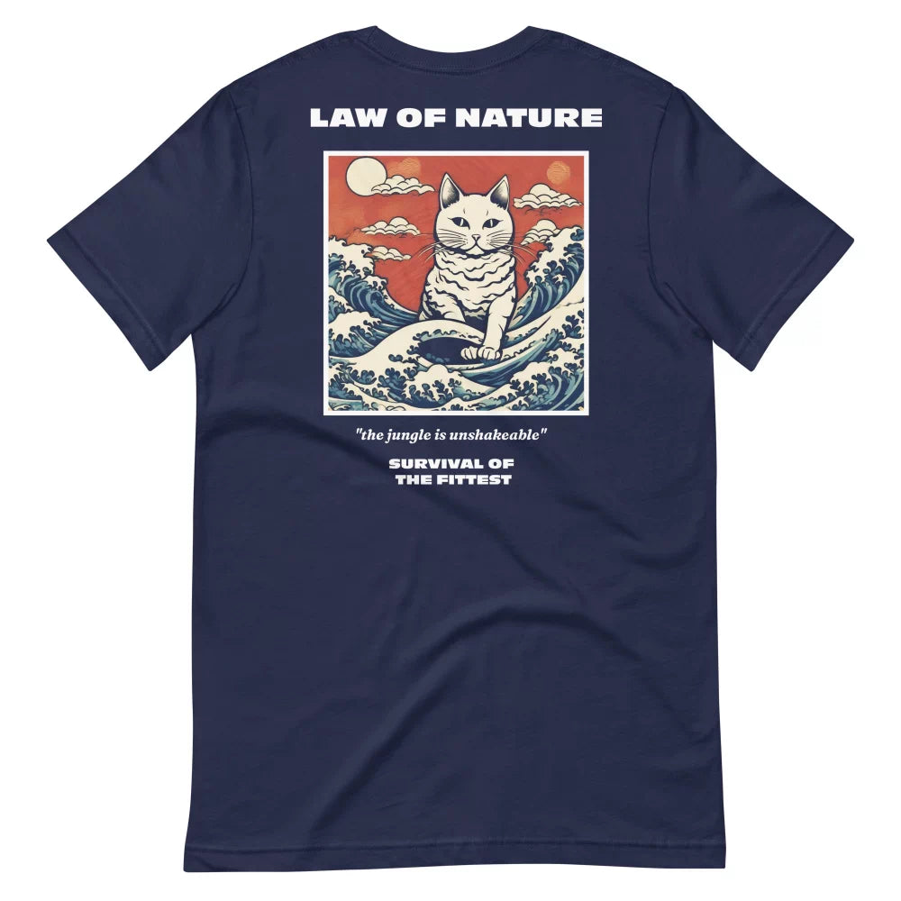 T-shirt imprimé Japonais ‘Law of Nature’