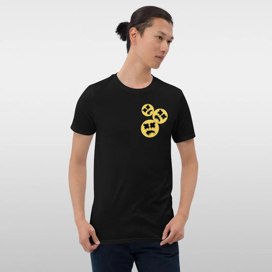 T-shirt style sportif en coton ‘Bad Smile’