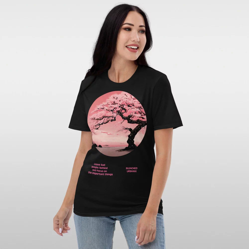 Tee shirt Japonais Sakura ‘Bleached’