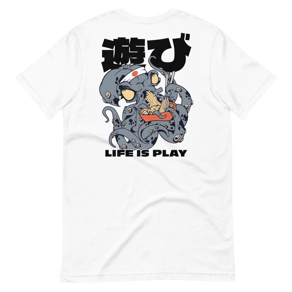 Tee shirt motif japonais ‘Octopus’