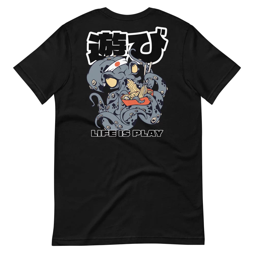 Tee shirt motif japonais ‘Octopus’