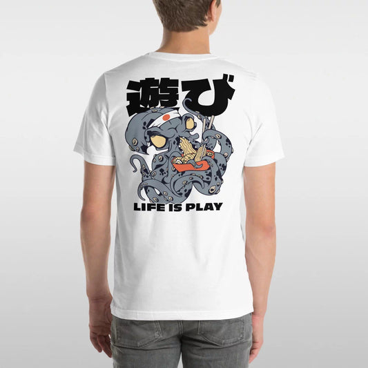 Tee shirt motif japonais ‘Octopus’