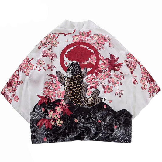 Kimono veste homme carpe koi