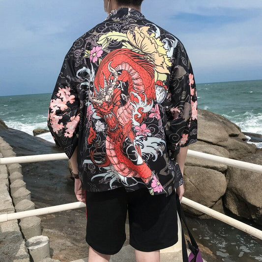 Veste de kimono homme