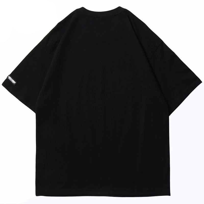 T-Shirt Streetwear Japan Noir Dos